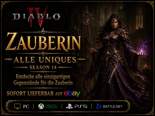 Diablo oggetti mago strega - 4, mago/strega