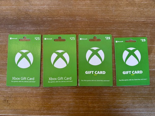 Carte regalo xbox inutilizzate - carte,