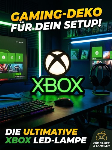 Lampada led logo xbox - logo,