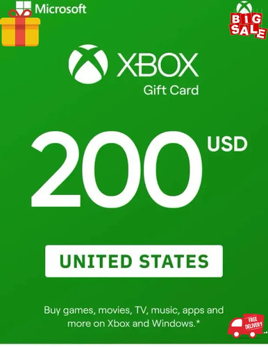 Carta regalo xbox - $, 200